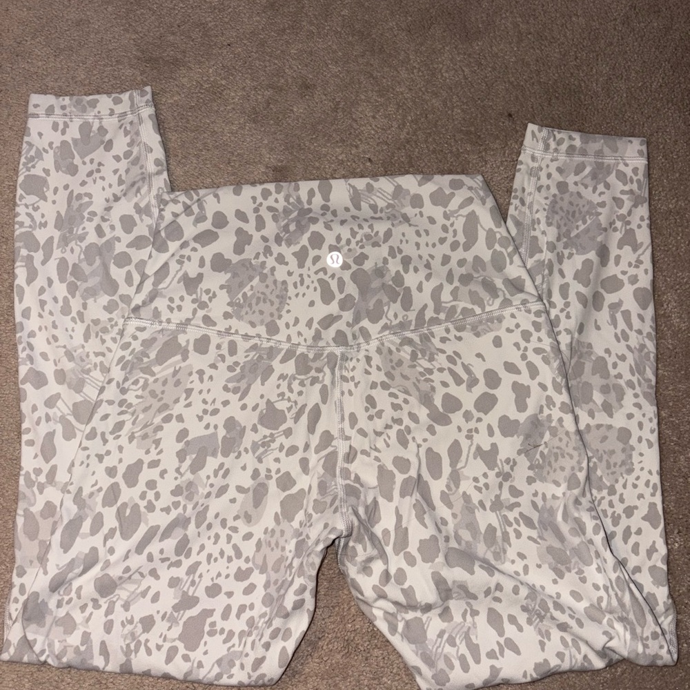 lululemon athletica Leopard Patterned Leggings
